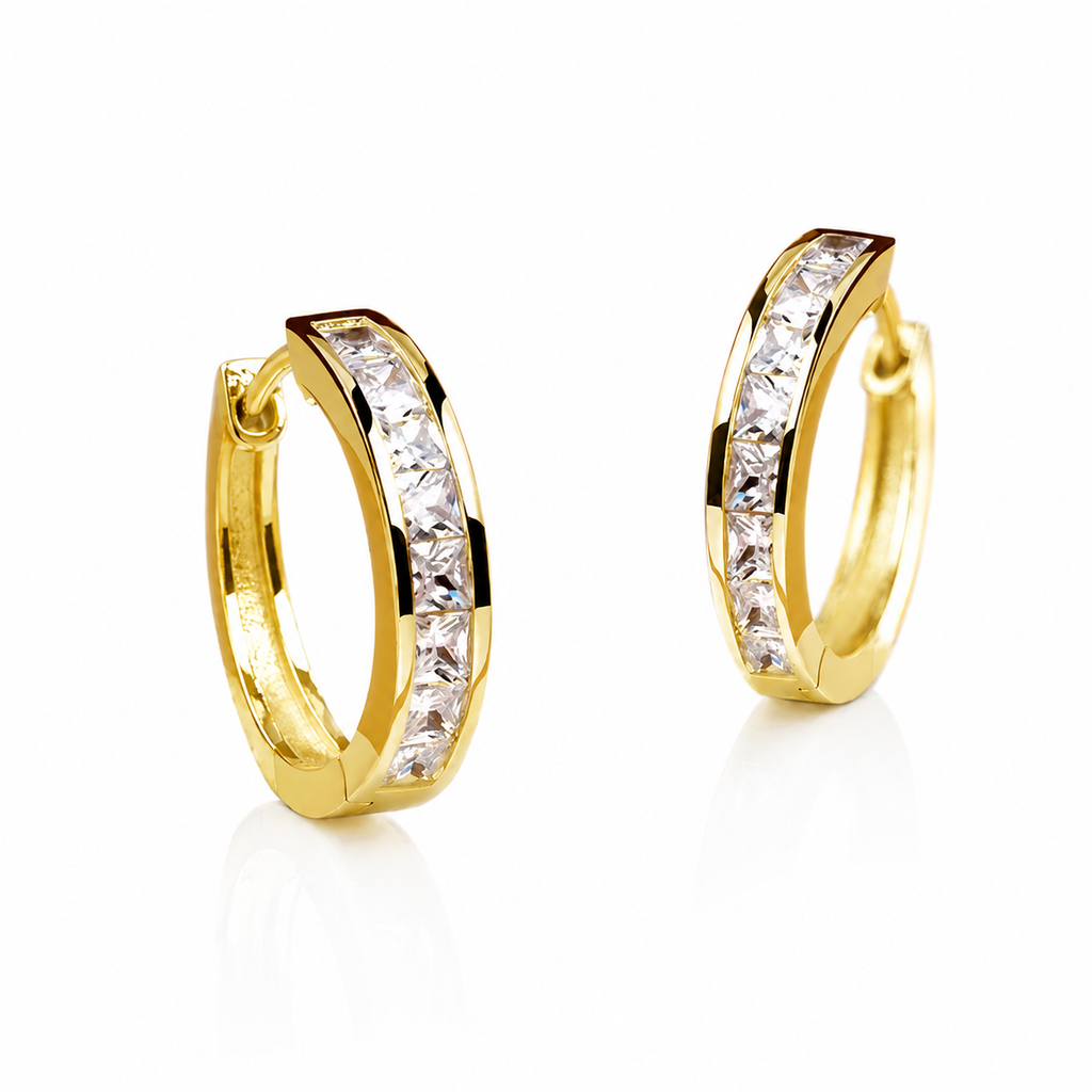Crystal Hoops